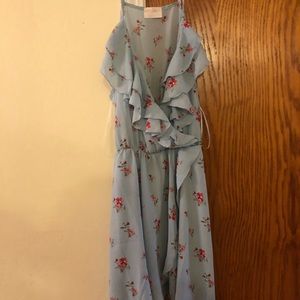 Allie Rose blue floral dress